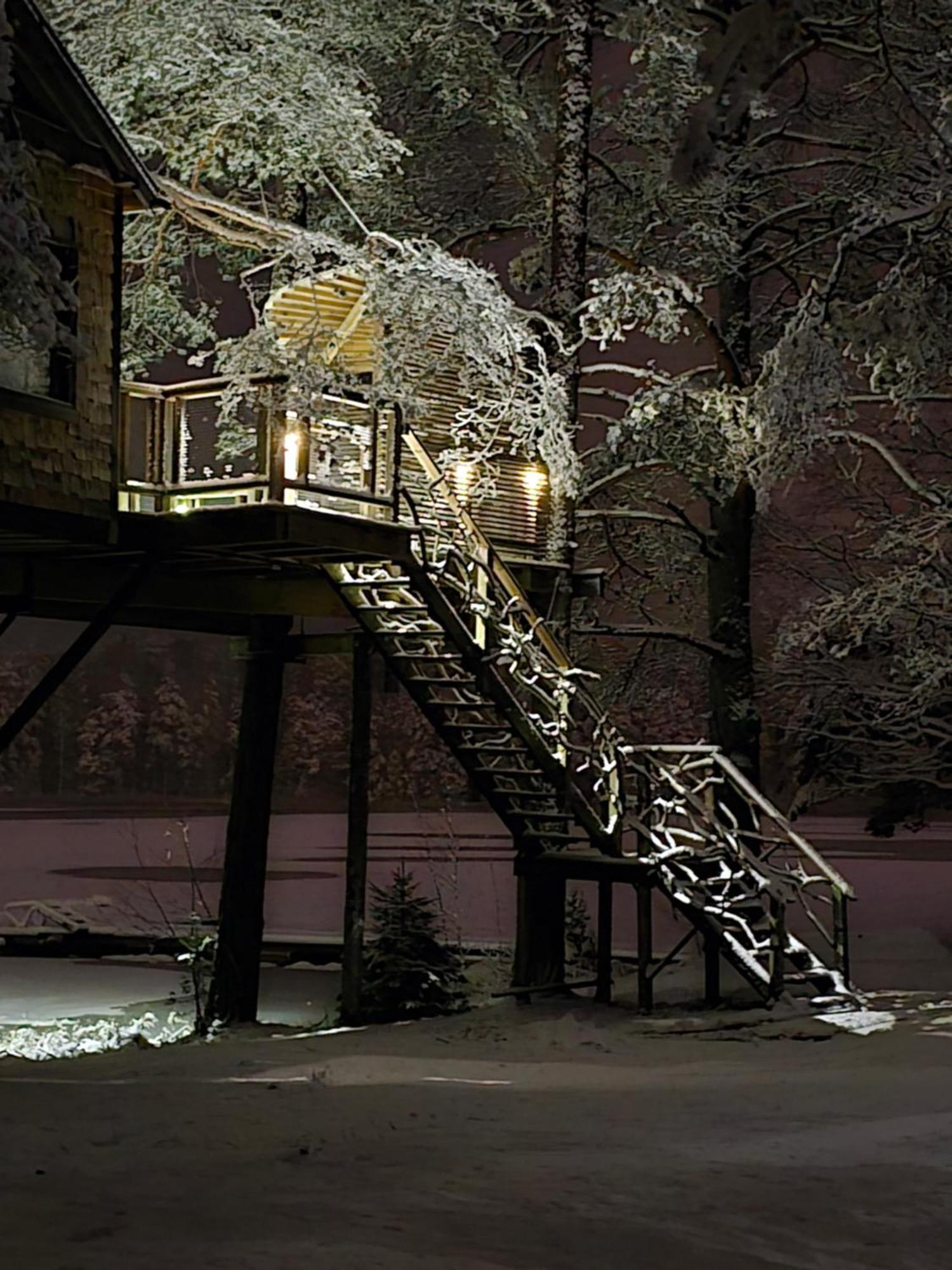 Вилла Treehouse Ciekurs Dukuri Экстерьер фото